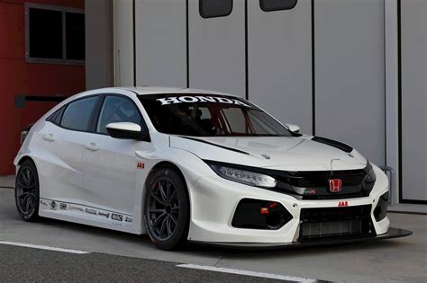 Complete Lunatic 2018 Honda Civic Type R Tcr Racer Revealed