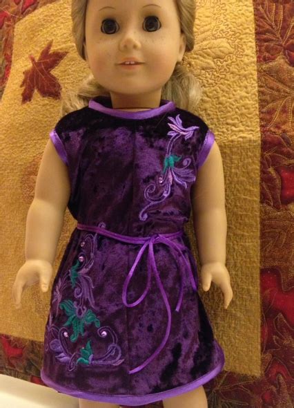 18 Inch Doll Dress Advanced Embroidery Designs