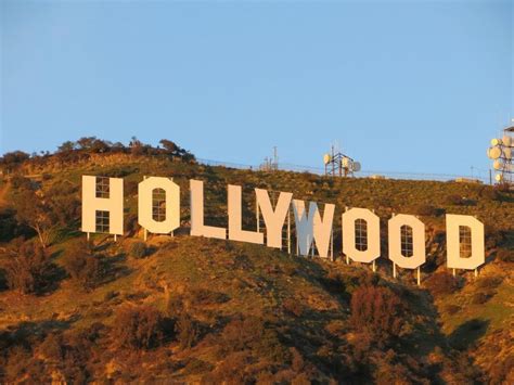 Hollywood Sign In The Hollywood Hills Hollywood Sign Hollywood Hills Hollywood