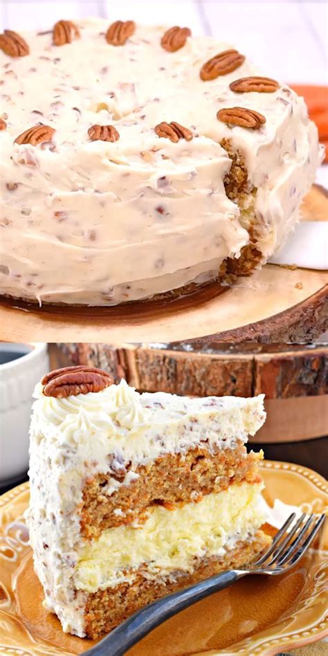 This Carrot Cake Cheesecake Cake Is A Showstopper Layers Of Homemade
