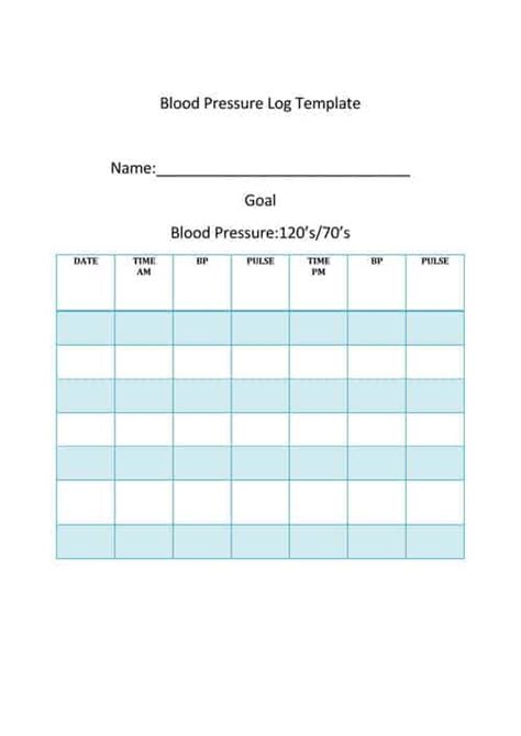 Blood Pressure Chart In Excel Fuvamet