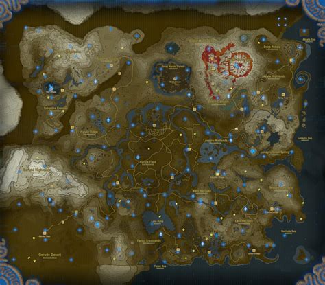 Botw Shrine Map Interactive Time Zones Map World