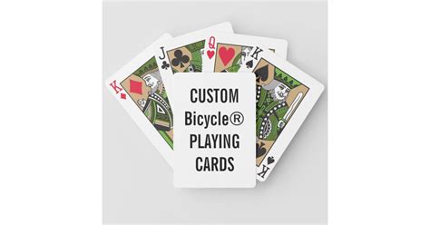 Design Your Own Custom Bicycle Playing Cards