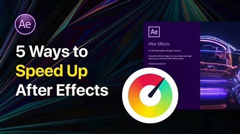 Top 5 Ways How To Speed Up Adobe After Effects Youtube