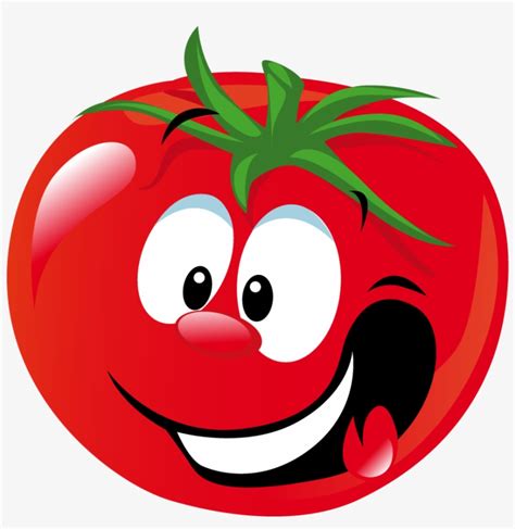 Face Clipart Tomato Tomato Cartoon Png Free Transparent Png
