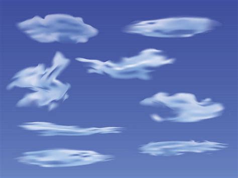 Cirrus Clouds Illustrations Royalty Free Vector Graphics And Clip Art