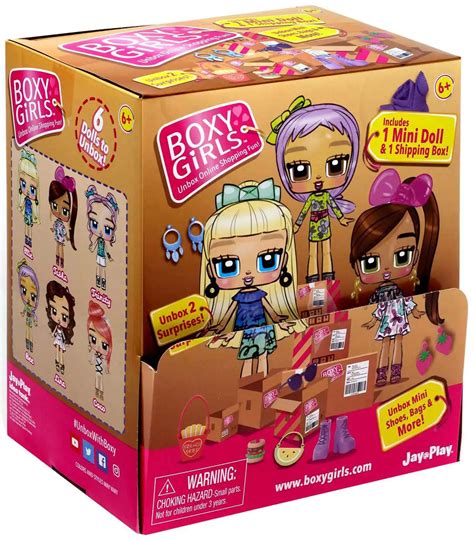 Boxy Girls Mini Dolls Mystery Box 18 Packs Jay At Play Toywiz