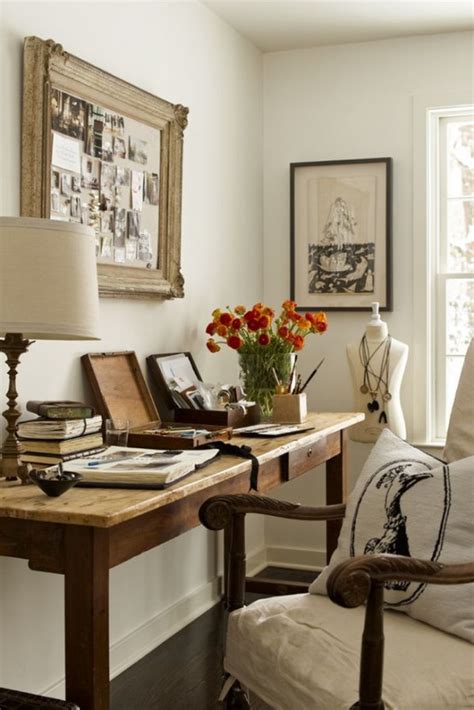 Work In Coziness 20 Farmhouse Home Office Décor Ideas Digsdigs