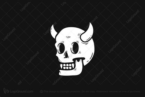 Devil Skull Logo