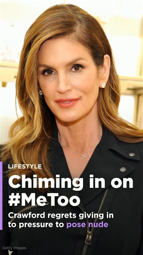 Cindy Crawford Regrets Being Pressured To Pose For Nude For Certain Shoots