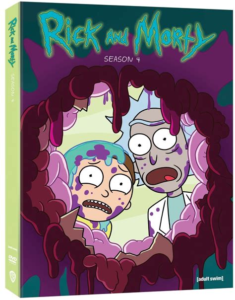 In the second season, they continue to go through fire and water in their life. Rick.And.Morty.Season.4-DVD.Cover - Screen-Connections
