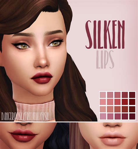 Sims 4 Maxis Match Cc Lips Lipstick Lip Gloss Fandomspot Parkerspot