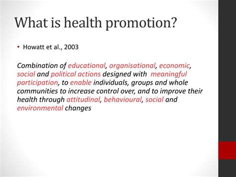 Ppt Health Promotion Powerpoint Presentation Free Download Id1895304