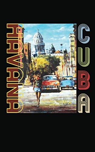 Havana Capitolio Cuban Art Journal Notebook Cuba Travel Writing Diy