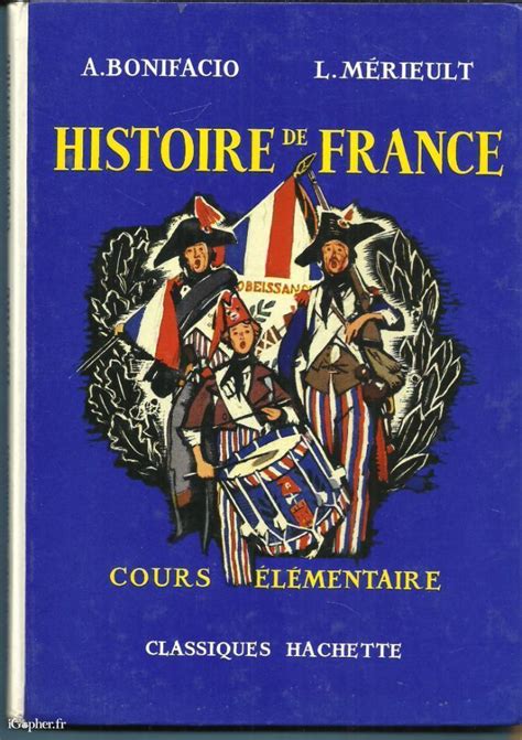 Livre Histoire De France Cours élémentaire Igopherfr