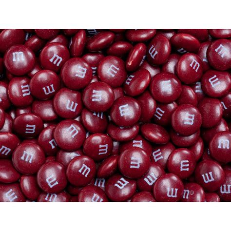 Bulk Maroon Mandms 5lbs Snackerzinc