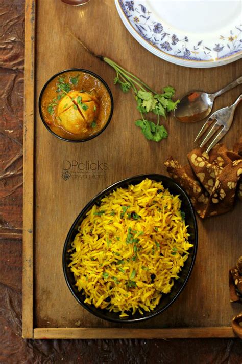 Remember basmati rice almost triples once cooked so it may not look like much when measured out before cooking. Turmeric Rice Recipe | Yellow Rice Recipe | Easy Pulao ...