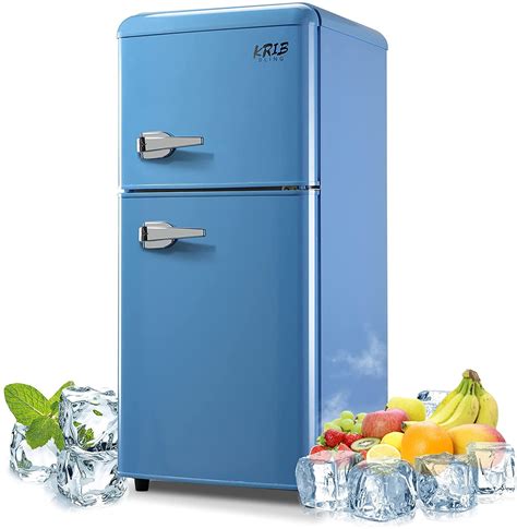 Buy Krib Bling 35 Cuft Compact Refrigerator Retro Mini Fridge With