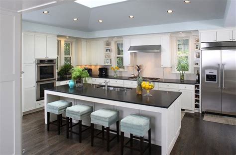 Kitchen island with seating for 6 dimensions. 15 Pretty Kitchen Island with Seating | Home Design Lover