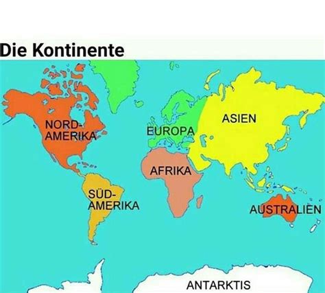 Die Kontinente | English For Life
