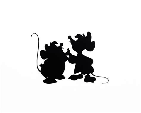 Cinderella Mice Vinyl Decal Gus Jacques Mice Decal Etsy