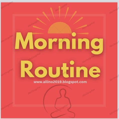 How To Have A Good Morning Healthy Morning Routine Morning Person