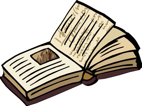 Open Book Old Book Open Clipart Kid