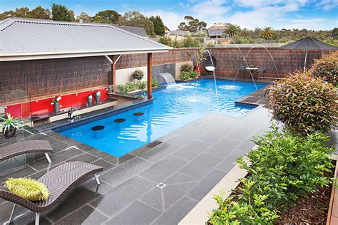 Falcon Pools And Landscapes Project 5 Melbourne Pool And Outdoor Design