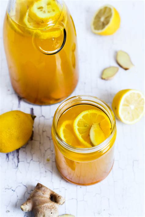 Turmeric Lemon Ginger Tea Emilie Eats