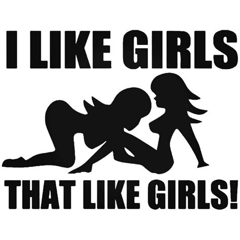 buy girls like girls sexy funny sticker online
