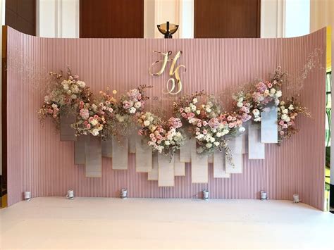 Wedding Backdrops Stages Trend Inspirasi
