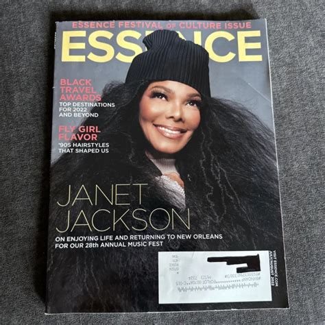 Essence Magazine Julaug 2022 Janet Jackson 999 Picclick