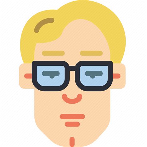 Avatars Boy Glasses Male Profile User Icon Download On Iconfinder