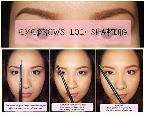 Eyebrows 101 How To Shape Your Brows Best Eyebrow Products Eyebrow