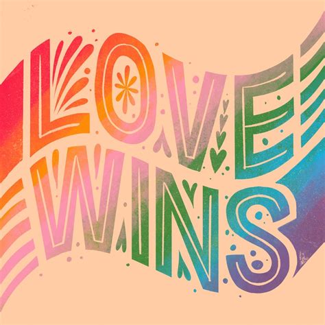 Love Wins Digital Print Etsy Win Art Hippie Trippy Pop Art