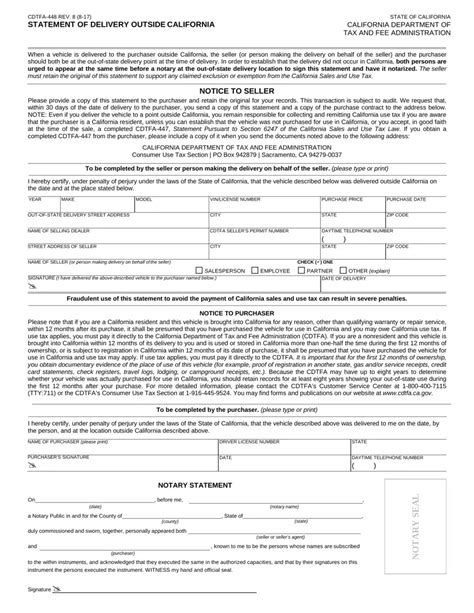 Form Boe 448 ≡ Fill Out Printable Pdf Forms Online