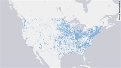Broadband Internet Access Map