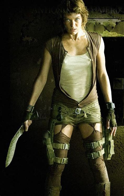 Download Milla Jovovich Alice Resident Evil Action Wa