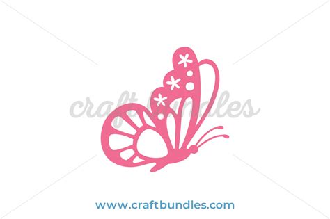 Butterfly SVG Cut File - CraftBundles