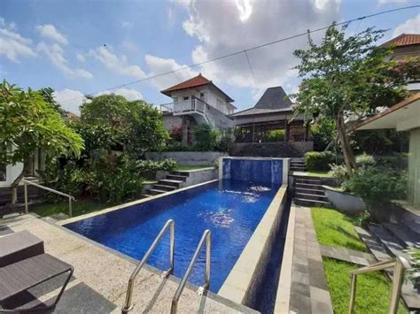 Luxury Villa Semi Joglo Modern Designview Terasering Sawah Di Canggu