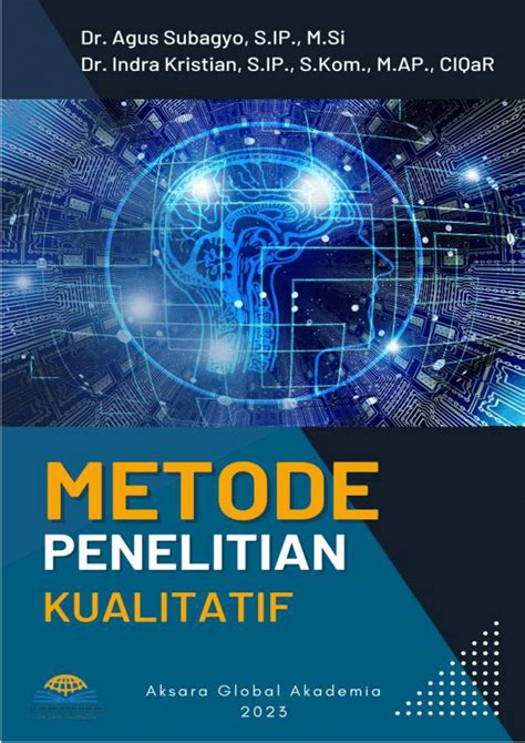 Pdf Metode Penelitian Kualitatif Dr Agus Subagyo S Ip M Si Dr