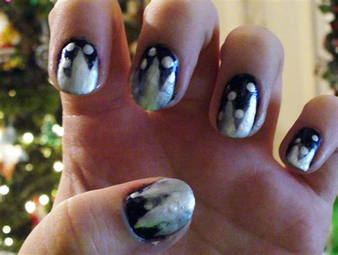 Winter Icicle Nail Art Tutorial