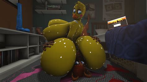 Rule 34 3d Animatronic Ass Bedroom Big Ass Breasts Chica