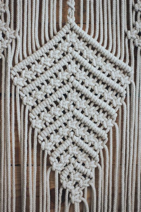 40 macramé wall hanging patterns. Macrame backdrop macrame headboard macrame woven wall ...