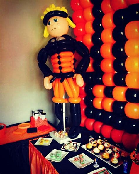 Shanes Naruto Birthday Naruto Birthday Happy Birthday Balloons
