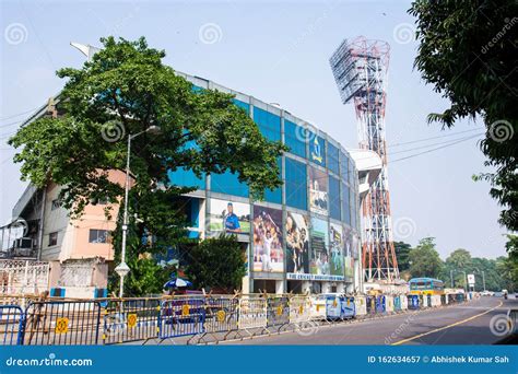 Eden Gardens Cricket Stadium Kolkata India Editorial Photography