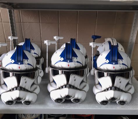 Clone Wars Arc Trooper Fives Cosplay Helmet Star Wars Etsy