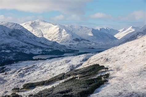 Scotland Weather Icy Winds And Snow On Higher Ground As Scots Urged
