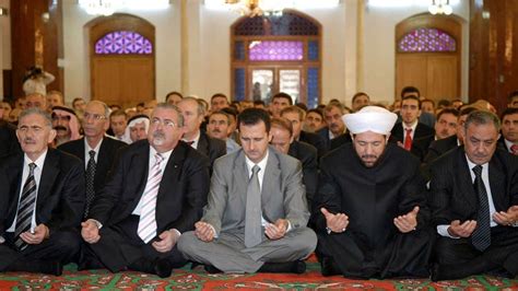 Syria’s Assad In Rare Public Appearance For Muslim Holiday Al Arabiya English