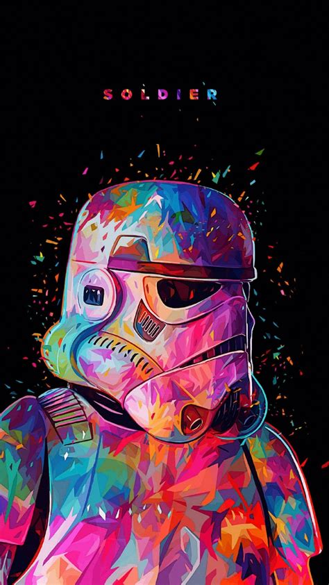 Stormtrooper Star Wars Art Star Wars Poster Star Wars Artwork